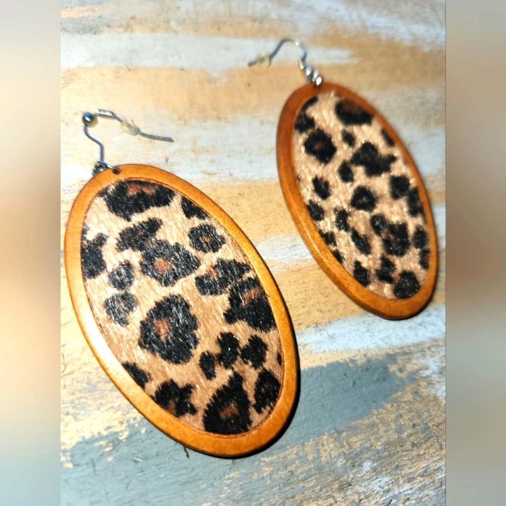 Cheetah print Earrings